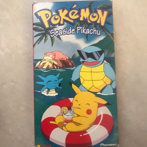 1098 pokemon seaside pikachu vhs